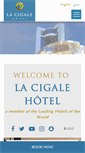 Mobile Screenshot of lacigalehotel.com